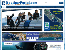 Tablet Screenshot of nautica-portal.com